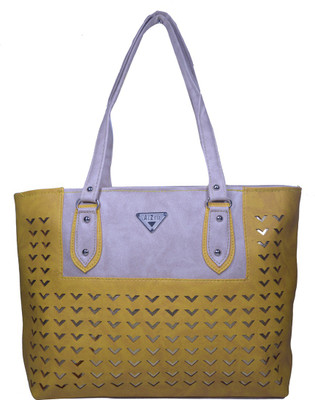 ARD Enterprise Hand-held Bag(Yellow, Blue), Blue;yellow