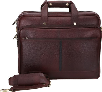 Charpe 15.6 inch Laptop Messenger Bag(Brown), Chocolate