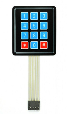 SunRobotics MEMBRANE 3X4 MATRIX KEYPAD(Blue)