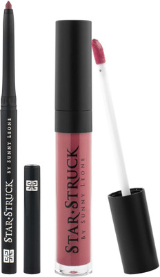 Star Struck By Sunny Leone -Sugar Plum, 2pc Lip Kit (Liquid Lip Color, Longwear Lip Liner)(Pack of 2)
Star Struck By Sunny Leone -Sugar Plum, 2pc Lip Kit (Liquid Lip Color, Longwear Lip Liner)(Pack of 2)