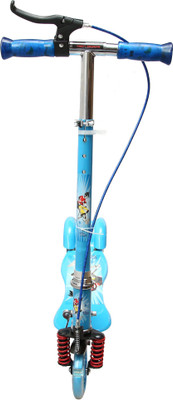 Wembley Kids Blue Graphic Design Folderable 3 Wheeler Scooty with Front Suspension Stylist and Trendy Foot Space and Hand Brake(Blue)
Wembley Kids Blue Graphic Design Folderable 3 Wheeler Scooty with Front Suspension Stylist and Trendy Foot Space and Hand Brake(Blue)