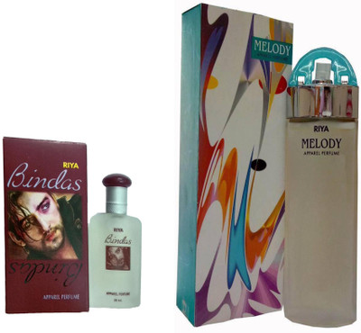 Riya MELODY PERFUME 100 ML + BINDAS PERFUME 30 M Eau de Parfum - 30 ml(For Men & Women)
Riya MELODY PERFUME 100 ML + BINDAS PERFUME 30 M Eau de Parfum - 30 ml(For Men & Women)