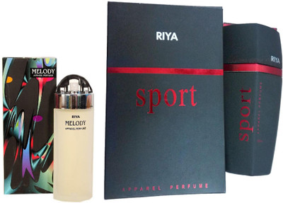 Riya SPORT PERFUME 100 M BLACK MELODY PERFUME 30 ML Eau de Parfum - 130 ml(For Men & Women)
Riya SPORT PERFUME 100 M BLACK MELODY PERFUME 30 ML Eau de Parfum - 130 ml(For Men & Women)