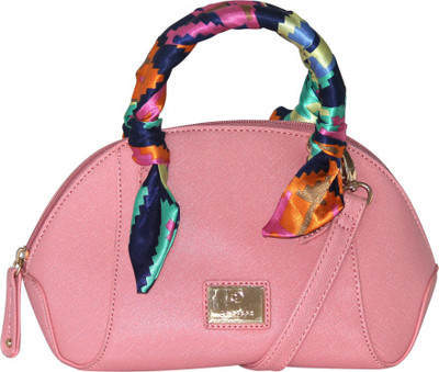 Caprese Women Casual Pink PU Sling Bag