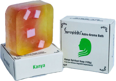 Sarvsiddhi Kanya Astro Aroma Bath Natural Handmade Soap Set Of 3(375 g, Pack of 3)
Sarvsiddhi Kanya Astro Aroma Bath Natural Handmade Soap Set Of 3(375 g, Pack of 3)