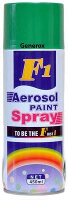 Generox Multi Purpose Aerosl Spray Paint Green Green Spray Paint 450 ml(Pack of 1)
Generox Multi Purpose Aerosl Spray Paint Green Green Spray Paint 450 ml(Pack of 1)