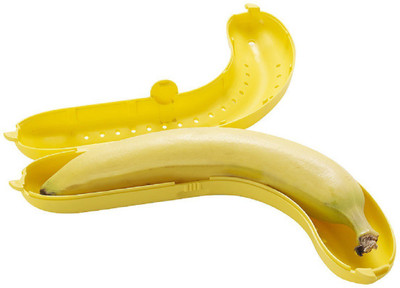 Bruzone Portable Single Banana Carry Case A04(Yellow)