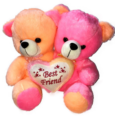 Symbolic Creations Symbolic Cute White and Pink Bear Couple Teddy Soft Toy - 24 cm(Multicolor)
Symbolic Creations Symbolic Cute White and Pink Bear Couple Teddy Soft Toy - 24 cm(Multicolor)