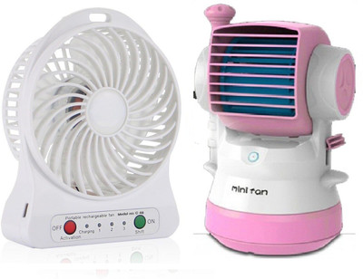 Elegant Shopping Air Conditioner Rechargeble Fan Desktop Humidifier Fan Portable Cooling, Pink, White USB Fan, USB Humidifier(Pink, White)
Elegant Shopping Air Conditioner Rechargeble Fan Desktop Humidifier Fan Portable Cooling, Pink, White USB Fan, USB Humidifier(Pink, White)