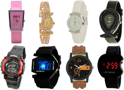 Maxi Retail Family Mix Combo NFS02 Watch - For Men & Women