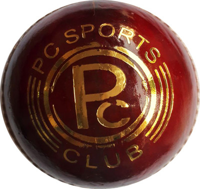 PARADISE COLLECTION PC SPORTS CLUB Cricket Leather Ball(Pack of 6, Red)