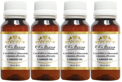 Rks Aroma Calendula, Cold Pressed Carrier Oil - 100% Pure & Natural (Pack of 4)(200 ml)
Rks Aroma Calendula, Cold Pressed Carrier Oil - 100% Pure & Natural (Pack of 4)(200 ml)