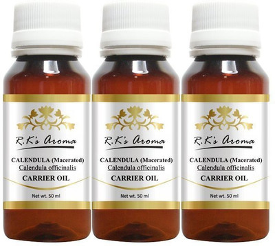 Rks Aroma Calendula, Cold Pressed Carrier Oil - 100% Pure & Natural (Pack of 3)(150 ml)
Rks Aroma Calendula, Cold Pressed Carrier Oil - 100% Pure & Natural (Pack of 3)(150 ml)