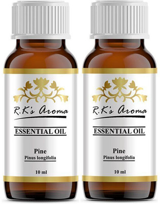 Rks Aroma Pine Essential Oil - 100% Pure & Natural (Pack of 2)(20 ml)
