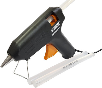 evershinegifts glue gun- Black Standard Temperature Corded Glue Gun(11 mm)