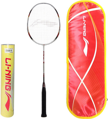 Li-Ning Professional Badminton Combo (G-Tek 60II Badminton Racquet + Champion Pro Feather Shuttlecock, Pack of 12) Badminton Kit
