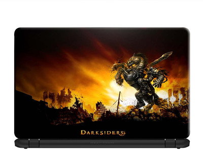 100yellow Darksiders Gaming Laptop Skins Sticker Decal 15.6 Inch for Dell HP Acer Asus Lenovo PVC Vinyl Laptop Decal 15.6