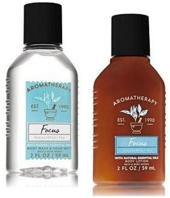 Bath and Body Works Aromatherapy Focus Eucalyptus & Tea Travel Size Set Body Lotion & Shower Gel(59.15 ml)
Bath and Body Works Aromatherapy Focus Eucalyptus & Tea Travel Size Set Body Lotion & Shower Gel(59.15 ml)