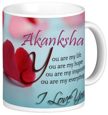 Exoctic Silver Akanksha Love Romantic Valentine Quotes 006 Ceramic Mug(330 ml), Multicolor
Exoctic Silver Akanksha Love Romantic Valentine Quotes 006 Ceramic Mug(330 ml), Multicolor