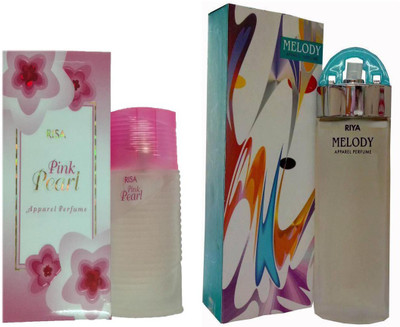 Riya MELODY PERFUME 100 ML + PINK PEARL PERFUME 30 ML Eau de Parfum - 30 ml(For Men & Women)
Riya MELODY PERFUME 100 ML + PINK PEARL PERFUME 30 ML Eau de Parfum - 30 ml(For Men & Women)