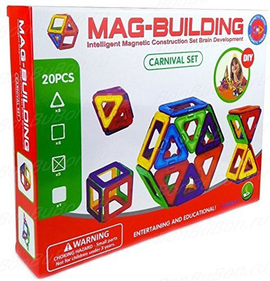 Smartcraft Building Carnival Set - Intelligent Magnetic Construction Set Brain Development with 20 Pieces - For 3 Years and Up!(20 Pieces)
Smartcraft Building Carnival Set - Intelligent Magnetic Construction Set Brain Development with 20 Pieces - For 3 Years and Up!(20 Pieces)
