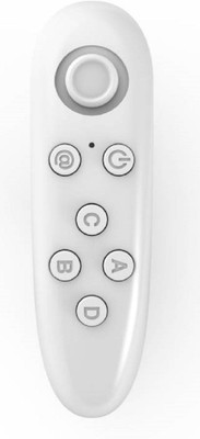 CRETO latest bluetooth vr remote for 3d vr box, smart tv, and gaming Remote Controller(White)
CRETO latest bluetooth vr remote for 3d vr box, smart tv, and gaming Remote Controller(White)