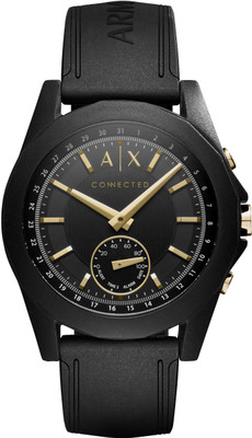 Armani Exchange Armani Exchange AXT1004 Black Smart Watches Black Smartwatch(Black Strap Free Size)