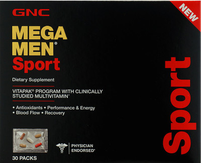 GNC Mega Men Sports Vitapack (30 Packs)(100 g)