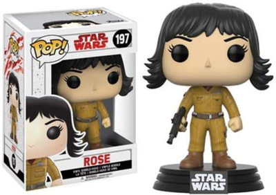 Funko Star Wars: The Last Jedi Rose Pop! Vinyl Bobble Head #197(Multicolor)