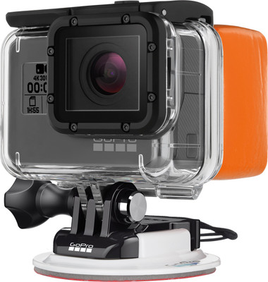 GoPro Floaty Flat Placement Camera Mount(Orange, Black)