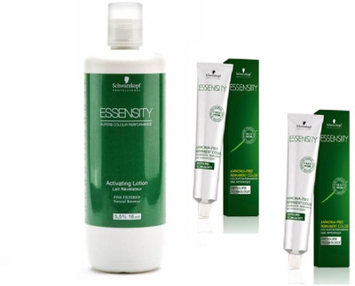 Schwarzkopf Essensity Ammonia Free 6-99 Dark Blond Violet Extra 60 mL(2 tube) + Essensity Oil Developer 1000 mL(Set of 3)
Schwarzkopf Essensity Ammonia Free 6-99 Dark Blond Violet Extra 60 mL(2 tube) + Essensity Oil Developer 1000 mL(Set of 3)
