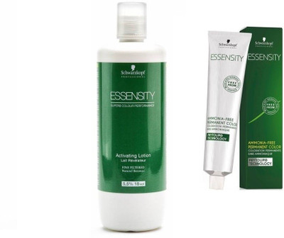 Schwarzkopf Essensity Ammonia Free 8-0 Light Blonde 60 mL + Essensity Oil Developer 1000 mL(Set of 2)
Schwarzkopf Essensity Ammonia Free 8-0 Light Blonde 60 mL + Essensity Oil Developer 1000 mL(Set of 2)