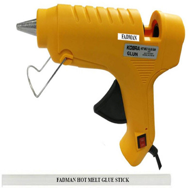 FADMAN YELLOW Kobra 40W On Off Switch And Indicator With 1 Sticks Standard Temperature Corded Glue Gun (11 mm) Standard Temperature Corded Glue Gun(11 mm)
FADMAN YELLOW Kobra 40W On Off Switch And Indicator With 1 Sticks Standard Temperature Corded Glue Gun (11 mm) Standard Temperature Corded Glue Gun(11 mm)