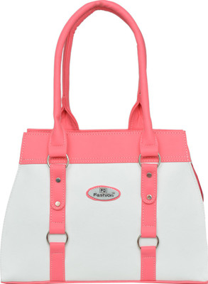 FD Fashion Soft Luggage Shoulder Bag(White, Pink), Pink;white