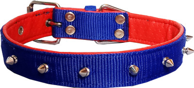 Petshop7 Nylon Red Studs with Leather soft Padding Dog Collar 1.25 In - Large Dog Everyday Collar(, Blue
Petshop7 Nylon Red Studs with Leather soft Padding Dog Collar 1.25 In - Large Dog Everyday Collar(, Blue