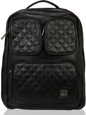 Zen Temple Compact Overnight 30 L Laptop Backpack(Black)