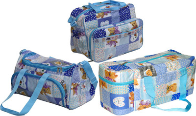 ANNAPURNA SALES Baby Diaper Bag With Bottle Warmers or Nappy Changing Bag with 2 Bottle Warmers Combo Set of 3 Pcs. Diaper Bag(Light Blue)
ANNAPURNA SALES Baby Diaper Bag With Bottle Warmers or Nappy Changing Bag with 2 Bottle Warmers Combo Set of 3 Pcs. Diaper Bag(Light Blue)