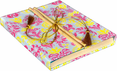 DI-KRAFT A5 Diary(HANDMADE PAPER DIARY AND BOOKMARK, Multicolor16)