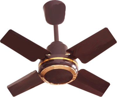 Brudo - Brezo Mini Jumbo Speed 4 Blade Ceiling Fan(brown, Pack of 1)