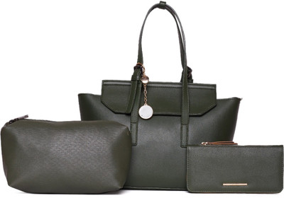 Diana Korr Hand-held Bag(Green)