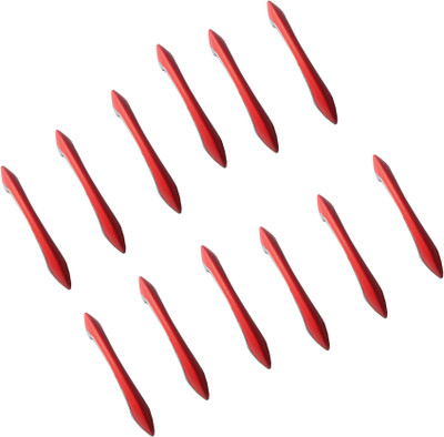 Shaks Traders 4 Inch Stainless Steel Cabinet/Draw Pull(Red Pack of 12)