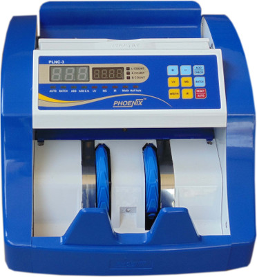 Phoenix PLNC-3 Note Counting Machine With fake note Detection Note Counting Machine(Counting Speed - 1000 notes/min)
Phoenix PLNC-3 Note Counting Machine With fake note Detection Note Counting Machine(Counting Speed - 1000 notes/min)