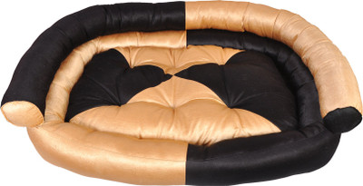 slatters be royal store SBRS0033 L Pet Bed(Golden/Black)