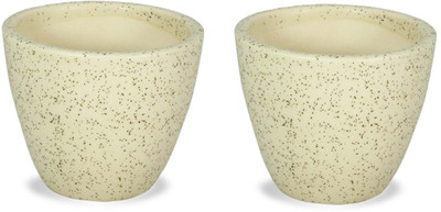 YELLOW TABLE Combo of 2 Mini Ceramic Flower Pot in Dotted Marble Plant Container Set(Pack of 2, Ceramic)
YELLOW TABLE Combo of 2 Mini Ceramic Flower Pot in Dotted Marble Plant Container Set(Pack of 2, Ceramic)