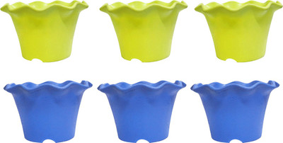 SHOPTICO Plant Container Set(Plastic)