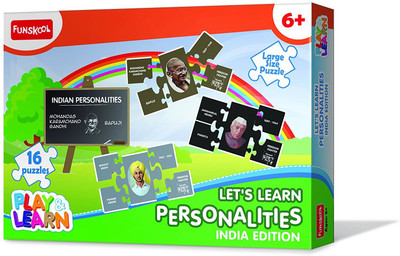 Hasbro Play & Learn PERSONALITIES INDIAN(16 Pieces)