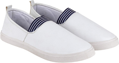 Aero Canvas Casuals For Men(White