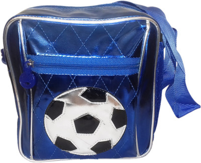 KIDOZ KINGDOM Boys & Girls Casual Blue Leatherette Sling Bag