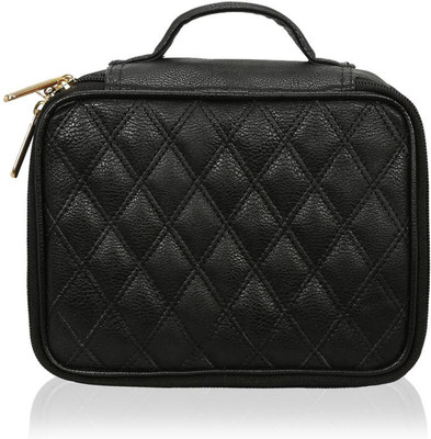 Zen Temple Exclusive and Handmade Makeup Vanity Box(Black)