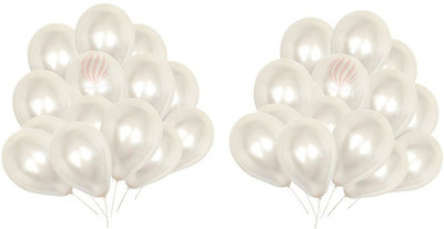 PartyballoonsHK Solid Metallic White Birthday Party Decoration ( Pack Of 150) Balloon(White, Pack of 1)
PartyballoonsHK Solid Metallic White Birthday Party Decoration ( Pack Of 150) Balloon(White, Pack of 1)